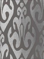 Tokat Graphite Wallpaper 5005982 by Schumacher Wallpaper for sale at Wallpapers To Go