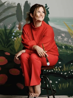 Rifle Paper Co wallpaper designer Anna Bond