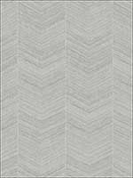 Metallic Chevron Grasscloth Look Textured Wallpaper OY30208 by Paper and Ink Wallpaper for sale at Wallpapers To Go