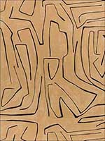 Graffito Sand Black Wallpaper GWP350168 by Grundworks Wallpaper for sale at Wallpapers To Go