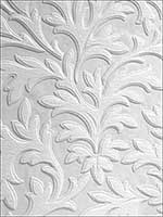 High Leaf Paintable Textured Vinyl Wallpaper 437RD80026 by Brewster Wallpaper for sale at Wallpapers To Go