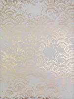 Eclipse White Gold Wallpaper NW3598 by Antonina Vella Wallpaper for sale at Wallpapers To Go