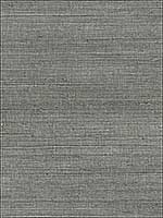 Grasscloth Sisal Charcoal Silver Wallpaper W330621 by Kravet Wallpaper for sale at Wallpapers To Go