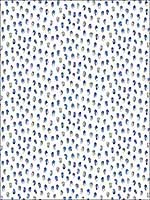 Sand Drips Blue Painted Dots Wallpaper 312013614 by Chesapeake Wallpaper for sale at Wallpapers To Go