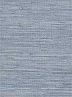 Waverly Blue Faux Grasscloth Wallpaper 3120256020 by Chesapeake Wallpaper for sale at Wallpapers To Go