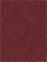 Damask Red Wallpaper SK34738 by Patton Norwall Wallpaper for sale at Wallpapers To Go