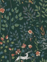 Aspen Dark Green Wallpaper HO2126 by Ronald Redding Wallpaper for sale at Wallpapers To Go