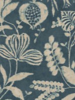 Arvada Indigo Botanical Wallpaper 391503 by Eijffinger Wallpaper for sale at Wallpapers To Go