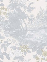 Reflective Pool Frost Wallpaper FJ40310 by Mayflower Wallpaper for sale at Wallpapers To Go