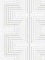 Maze Frost Wallpaper FJ40510 by Mayflower Wallpaper for sale at Wallpapers To Go