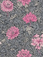 Morrissey Flower Raspberry Wallpaper FJ41280 by Mayflower Wallpaper for sale at Wallpapers To Go