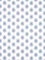 Milford Blue Fabric AF15157 by Anna French Fabrics for sale at Wallpapers To Go