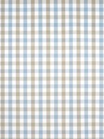 Saybrook Check Spa Blue and Beige Fabric AW15151 by Anna French Fabrics for sale at Wallpapers To Go