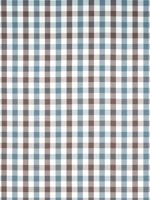Saybrook Check Brown and Slate Fabric AW15154 by Anna French Fabrics for sale at Wallpapers To Go