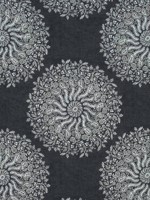 La Provence Black Fabric AF78731 by Anna French Fabrics for sale at Wallpapers To Go