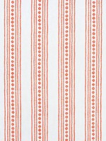 New Haven Stripe Coral Fabric F910606 by Thibaut Fabrics for sale at Wallpapers To Go