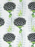Tiverton Black Fabric F910648 by Thibaut Fabrics for sale at Wallpapers To Go