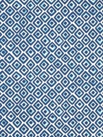 Indian Diamond Blue and Turquoise Fabric F910658 by Thibaut Fabrics for sale at Wallpapers To Go