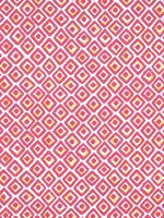 Indian Diamond Pink Fabric F910663 by Thibaut Fabrics for sale at Wallpapers To Go
