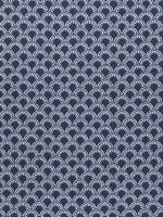 Maisie Navy Fabric W74639 by Thibaut Fabrics for sale at Wallpapers To Go