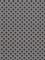 Maisie Black Fabric W74646 by Thibaut Fabrics for sale at Wallpapers To Go