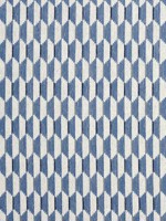 Optica Sky Blue Fabric W73348 by Thibaut Fabrics for sale at Wallpapers To Go