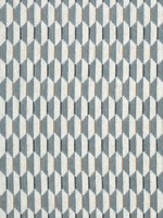 Optica Aqua Fabric W73354 by Thibaut Fabrics for sale at Wallpapers To Go