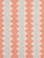 Dhara Stripe Orange Fabric F92936 by Thibaut Fabrics for sale at Wallpapers To Go