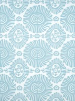 Solis Spa Blue Fabric F910084 by Thibaut Fabrics for sale at Wallpapers To Go
