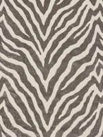 Etosha Velvet Taupe Fabric W80405 by Thibaut Fabrics for sale at Wallpapers To Go