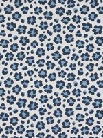 Trixie Navy and Sky Fabric W80419 by Thibaut Fabrics for sale at Wallpapers To Go