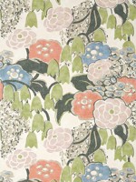 Laura Blush and Green Wallpaper AT23100 by Anna French Wallpaper for sale at Wallpapers To Go