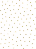Pixie Gold Dots Wallpaper WTG-242228 by Chesapeake Wallpaper for sale at Wallpapers To Go