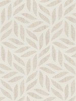 Sagano Taupe Leaf Wallpaper WTG-246243 by Advantage Wallpaper for sale at Wallpapers To Go