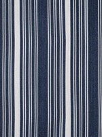 Kaia Stripe Navy Fabric WTG-251106 by Thibaut Fabrics for sale at Wallpapers To Go