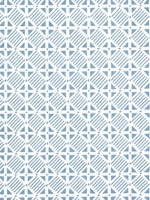 Plaza French Blue Fabric WTG-253764 by Thibaut Fabrics for sale at Wallpapers To Go