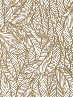 Selva Bronze Ivory Wallpaper WTG-259565 by Clarke and Clarke Wallpaper for sale at Wallpapers To Go