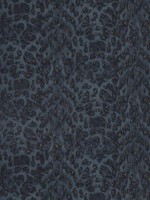 Felis Navy Wallpaper WTG-260135 by Clarke and Clarke Wallpaper for sale at Wallpapers To Go