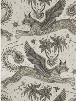 Lynx Gilver Wallpaper WTG-260149 by Clarke and Clarke Wallpaper for sale at Wallpapers To Go