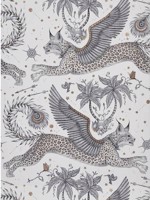 Lynx Nude Wallpaper WTG-260151 by Clarke and Clarke Wallpaper for sale at Wallpapers To Go