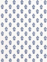 Corwin Navy on White Fabric WTG-260396 by Thibaut Fabrics for sale at Wallpapers To Go