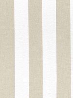 Newport Stripe Jute and White Fabric WTG-260465 by Thibaut Fabrics for sale at Wallpapers To Go