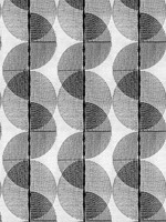 Cyclone Embroidery Onyx Fabric WTG-260502 by Thibaut Fabrics for sale at Wallpapers To Go