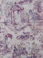 Pavilion 01 Rose Wallpaper WTG-261947 by Maxwell Wallpaper for sale at Wallpapers To Go