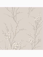 Pussy Willow Dove Grey Wallpaper WTG-262881 by Laura Ashley Wallpaper for sale at Wallpapers To Go