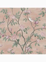 Eglantine Blush Wallpaper WTG-262890 by Laura Ashley Wallpaper for sale at Wallpapers To Go