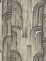 Crescent Paper Ebony Cream Wallpaper WTG-263142 by Lee Jofa Modern Wallpaper for sale at Wallpapers To Go