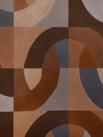 Colonnade Paper Cinnabar Wallpaper WTG-263175 by Lee Jofa Modern Wallpaper for sale at Wallpapers To Go