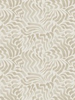 Zora Wave Taupe Wallpaper WTG-264042 by York Designer Series Wallpaper for sale at Wallpapers To Go