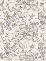 Orly Tigers White Wallpaper WTG-264045 by York Designer Series Wallpaper for sale at Wallpapers To Go